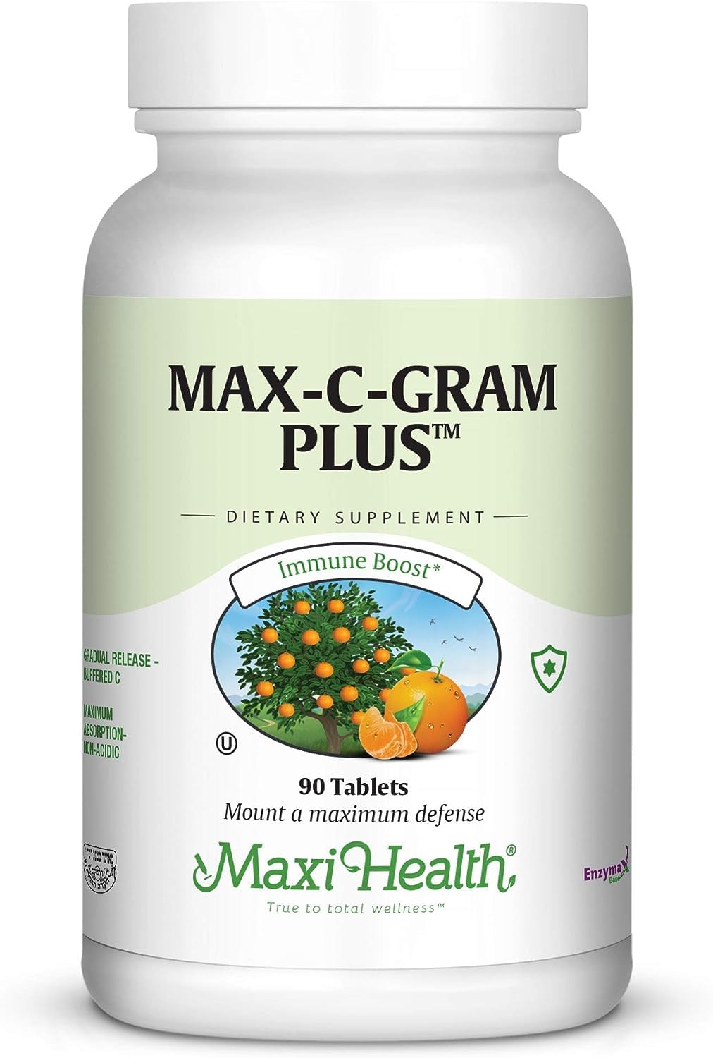 Maxi Health Vitamine C 1050mg comprimés vue de face