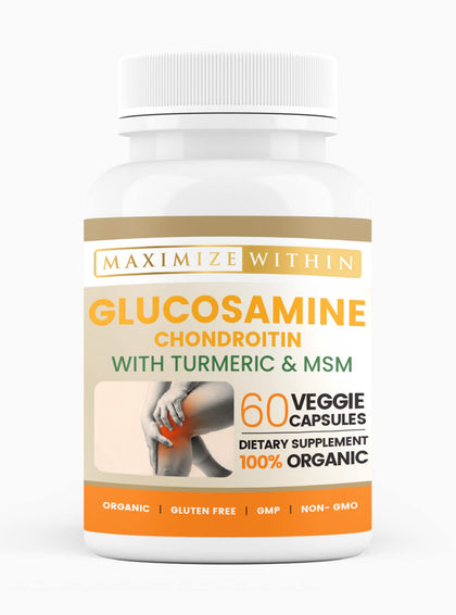 Maximize Within Glucosamine Chondroitin 60 Capsules, boîte avant