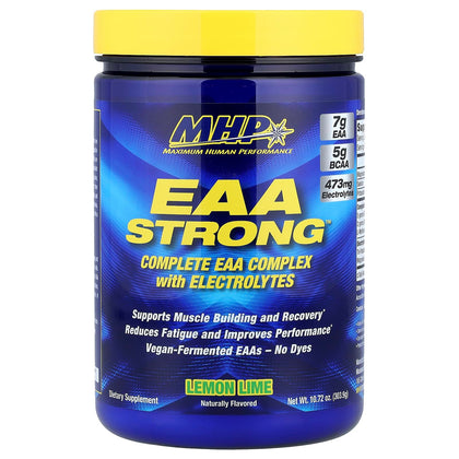 Maximum Human Performance EAA Strong 422g vue avant avec étiquette citron vert