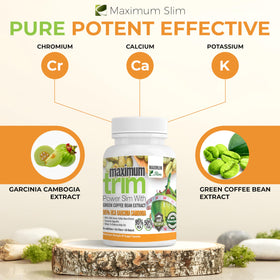 Maximum Slim Garcinia Cambogia prise avec un verre d'eau