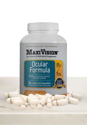 MaxiVision Ocular Formula capsules à mélanger dans l'eau