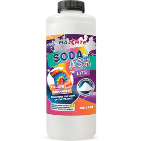 MAXTITE Soda Ash Lite 2 lbs vue avant avec bouchon refermable