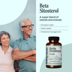 Mayfair Naturals Beta Sitosterol Complex 90 comprimés sur fond blanc