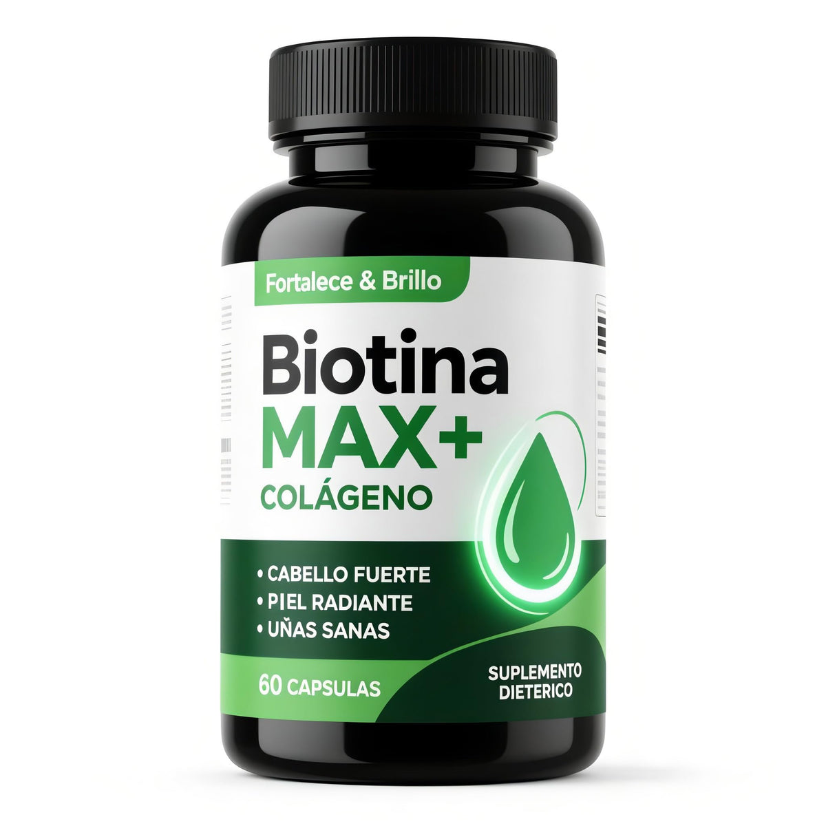 MCArthur Biotina Max Colageno 60 capsules vue avant