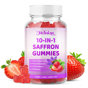 Mchokuu Gélules de Safran 88,5 mg, vue de face