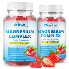 Mchokuu Gummies Complexe de Magnésium 1000mg gummies dans une main