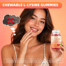 Mchokuu Gummies L-Lysine 1000mg affichage des ingrédients