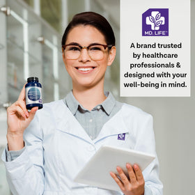 MD.LIFE Bisglycinate de Magnésium 300 mg, vue d'ensemble du produit