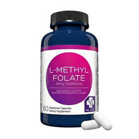 MD.LIFE L-Méthylfolate 10 mg 60 Capsules vue de face