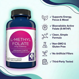 MD.LIFE L-Méthylfolate 5 mg dans son emballage