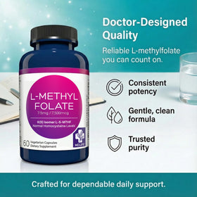 MD.LIFE L-Methylfolate 7,5 mg dans un environnement de cuisine