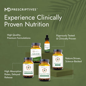 MD Prescriptives Adrenal Forte capsules avec des ingrédients naturels