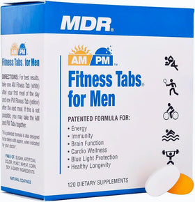 MDR Multivitamines AM/PM pour Hommes – vue de côté de l'emballage