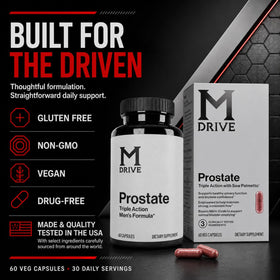 Mdrive Prostate, capsules avec fond naturel