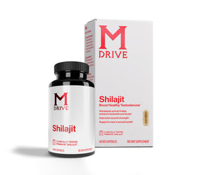 Mdrive Shilajit 60 capsules végétales avant avec étiquette