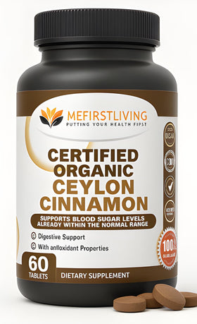 Me First Living Cannelle de Ceylan 1000mg comprimés vue de face