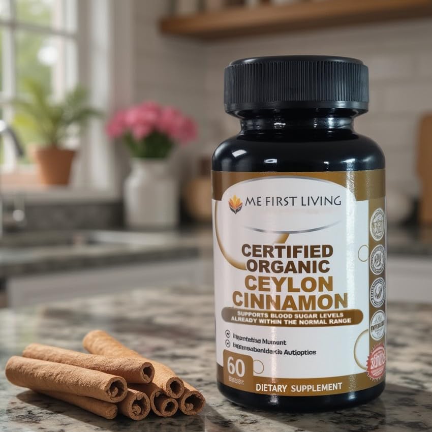 Me First Living Cannelle de Ceylan 1000mg tableau des ingrédients