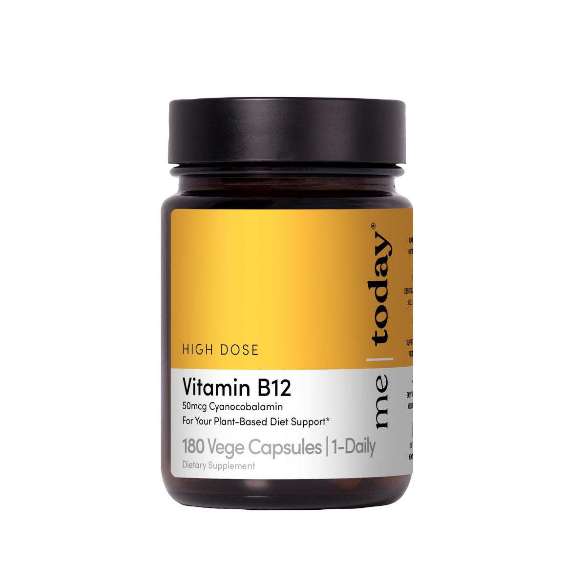 me today B12 50mcg complément alimentaire gélules vues de face