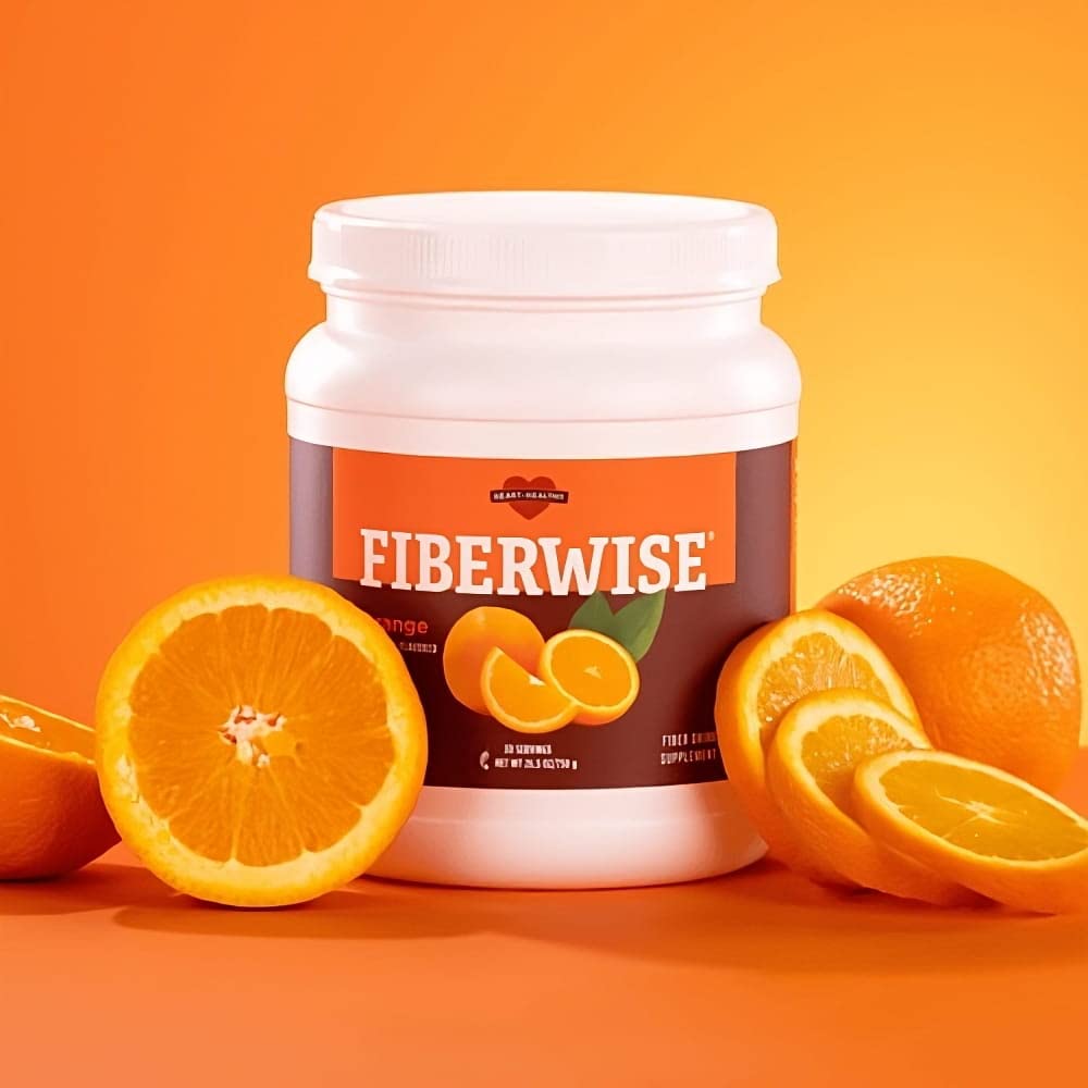 Meaneor FiberWise complément alimentaire en poudre 720g orange en portion