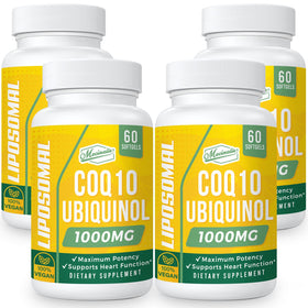 Mecinalis CoQ10 Ubiquinol 1000mg gélules molles avant