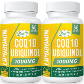 Mecinalis CoQ10 Ubiquinol 1000mg softgels boîte avant vue