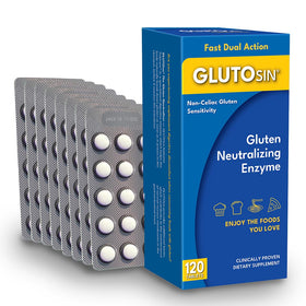 Medagel GLUTOsin 120 mini comprimés emballage avant