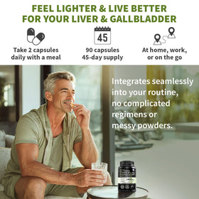 MEDCHOICE Chardon-Marie 90 capsules végétales en gros plan