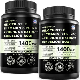 MEDCHOICE Complément Alimentaire Chardon-Marie 90 capsules végétales