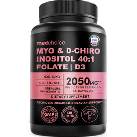 MEDCHOICE Myo-Inositol 40:1 gélules vue de face