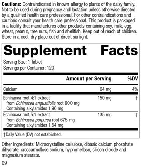 Medi Herb Echinacea Premium 120 comprimés emballage