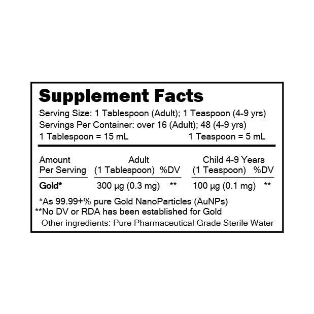 MediGOLD® avec cuillère pour dosage