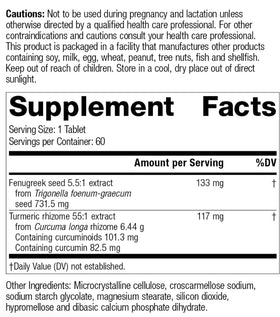 Mediherb Turmeric Forte 2 Set vue latérale