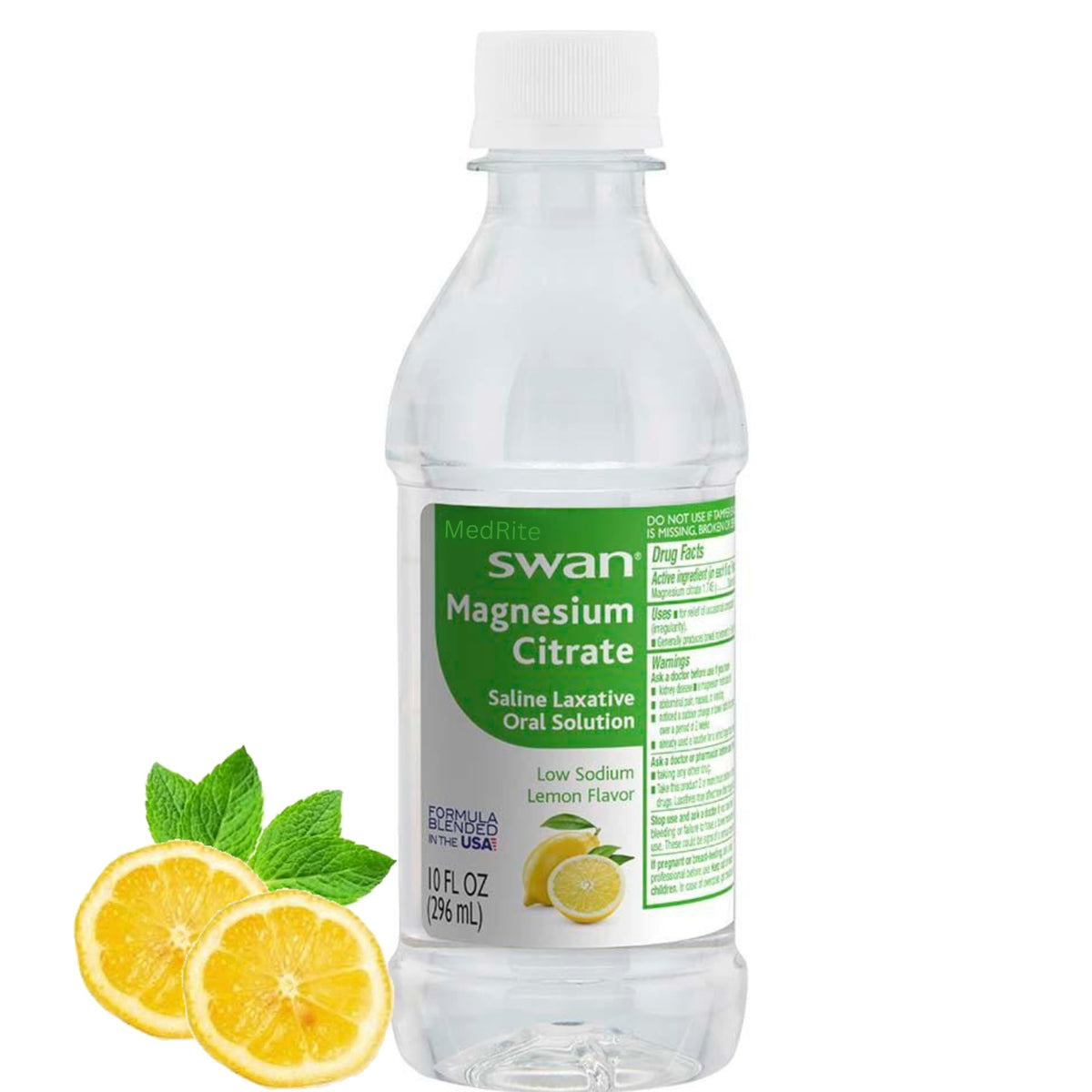MedRite Solution de Citrate de Magnésium 349g vue de face