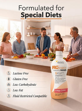 Medtrition collagène liquide Orange Crème avec des ingrédients naturels