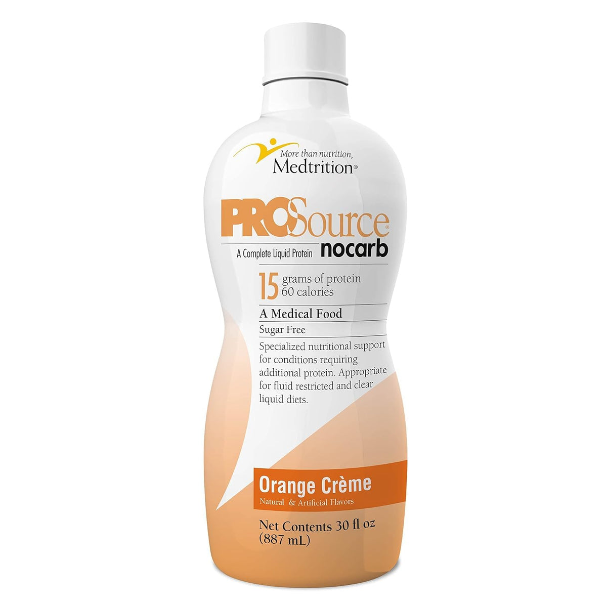 Medtrition collagène liquide Orange Crème bouteille avant