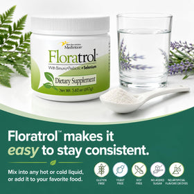 Medtrition Floratrol™ Poudre Prébiotique 222g sur une table