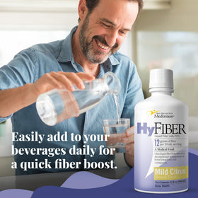 Medtrition HyFiber 32 fl oz étiquette détaillée