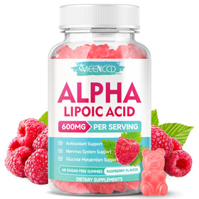 MEENCCD Gummies Acide Alpha-Lipoïque 600mg packaging avant