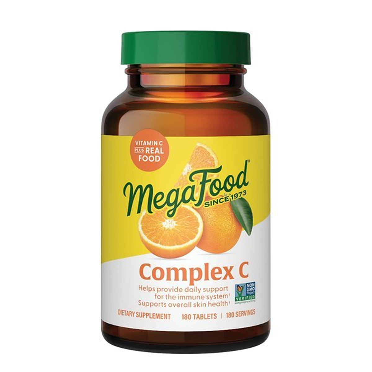 MegaFood Complex C 180 comprimés, vue de face