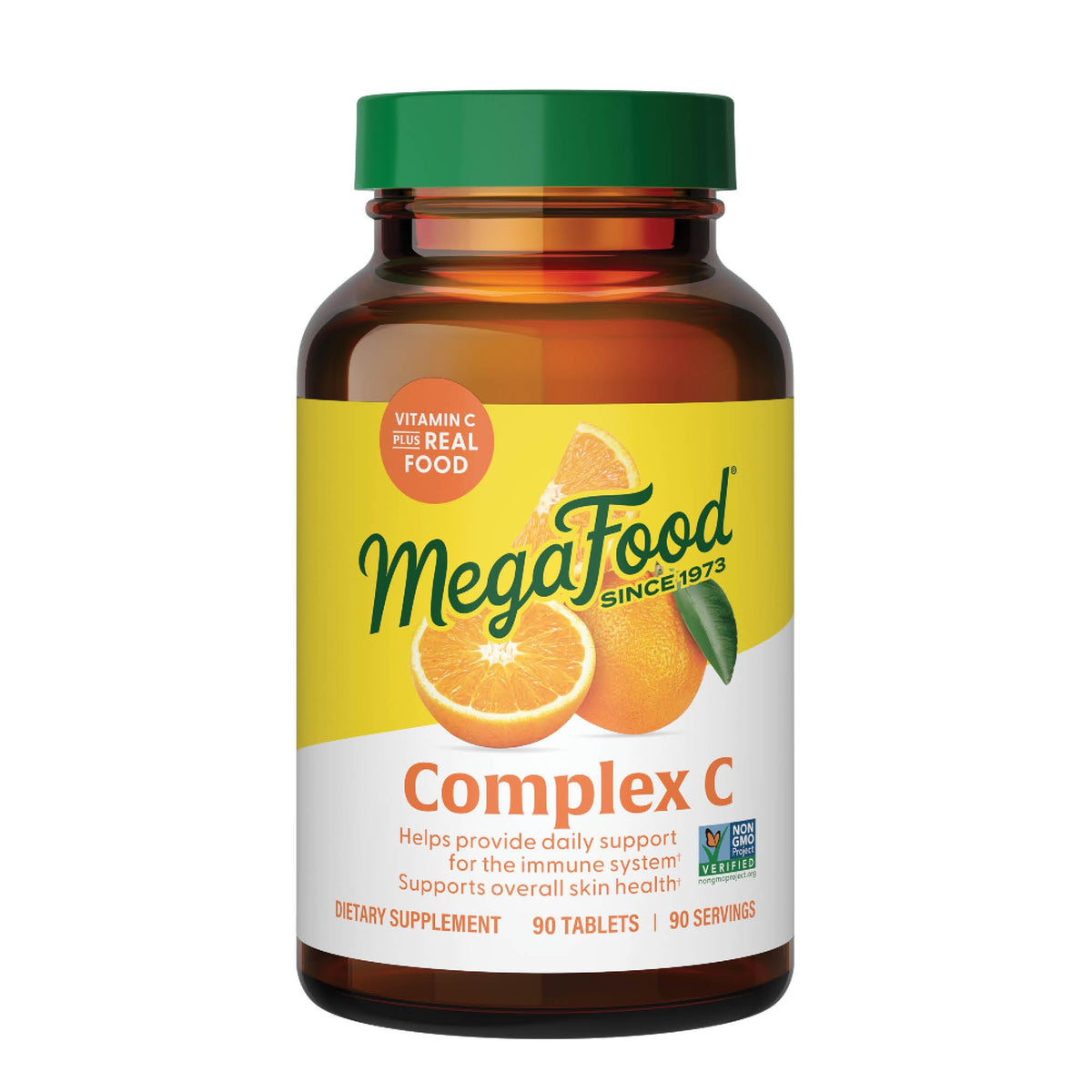 MegaFood Complex C 90 comprimés vue de face