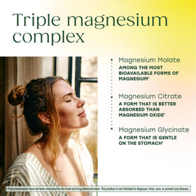 MegaFood Magnésium Glycinate 300mg 120 Capsules - vue de côté