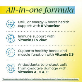 MegaFood Multivitamine Homme 40+ avec une boisson