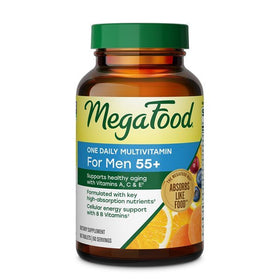 MegaFood Multivitamine pour Hommes 55+, 60 comprimés, emballage avant