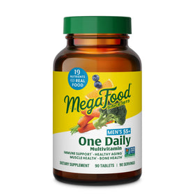 MegaFood Multivitamine Quotidienne Homme 55+ boîte de 90 comprimés