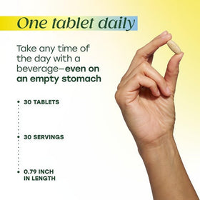 MegaFood Multivitamine Quotidienne pour Hommes en gros plan
