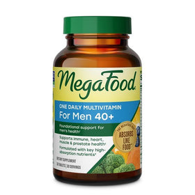 MegaFood Multivitamines Quotidiennes pour Hommes 40+ avant de l'emballage