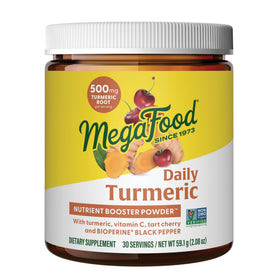 MegaFood Poudre de Curcuma 500 mg emballage avant