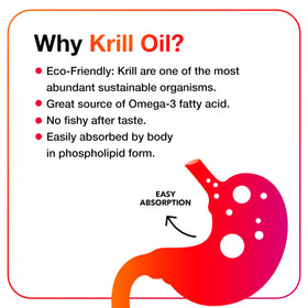 MegaRed Huile de Krill gélules sur une surface en bois