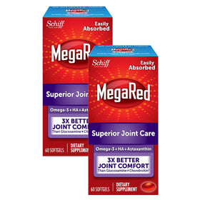 MegaRed Huile de Krill Omega-3 353 mg gélules vue de face