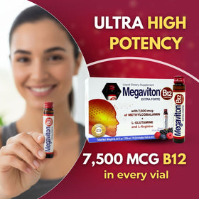 Megaviton B12 Extra Forte avec L-Glutamine et L-Arginine
